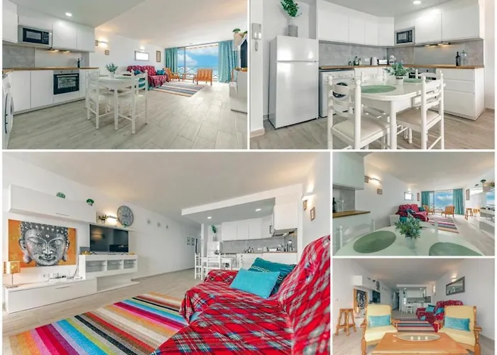 شقة Neptuno Oceanview With Pool And Private Access بويرتو دي سانتياغو