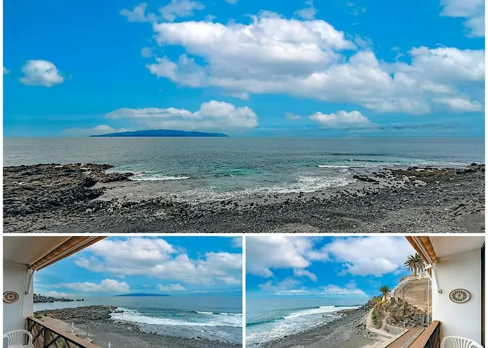 Neptuno Oceanview With Pool And Private Access דירה *