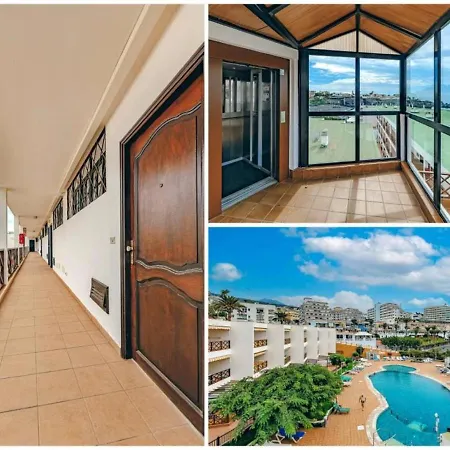 公寓 Neptuno Oceanview With Pool And Private Access