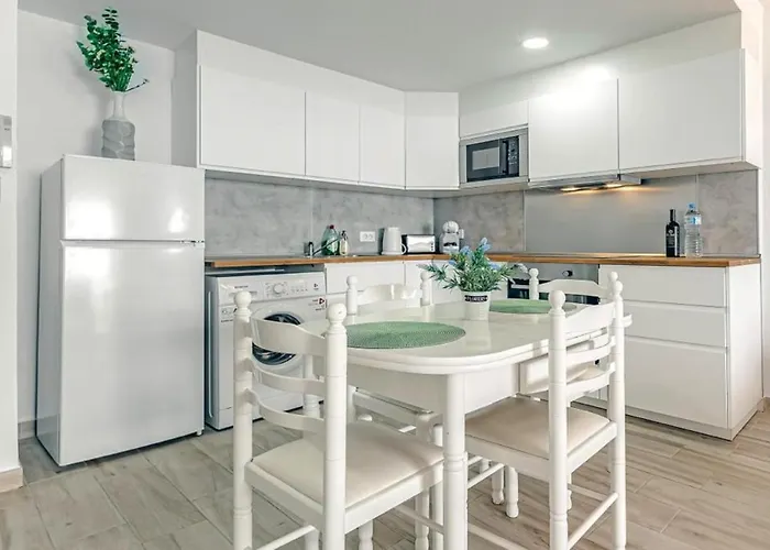 公寓 Neptuno Oceanview With Pool And Private Access